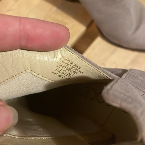 Real Taupe Leather Booties - Picture 10 of 13